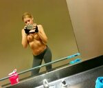 Naked gym selfies ✔ Abella Danger Fit Naked Girls Busty Porn